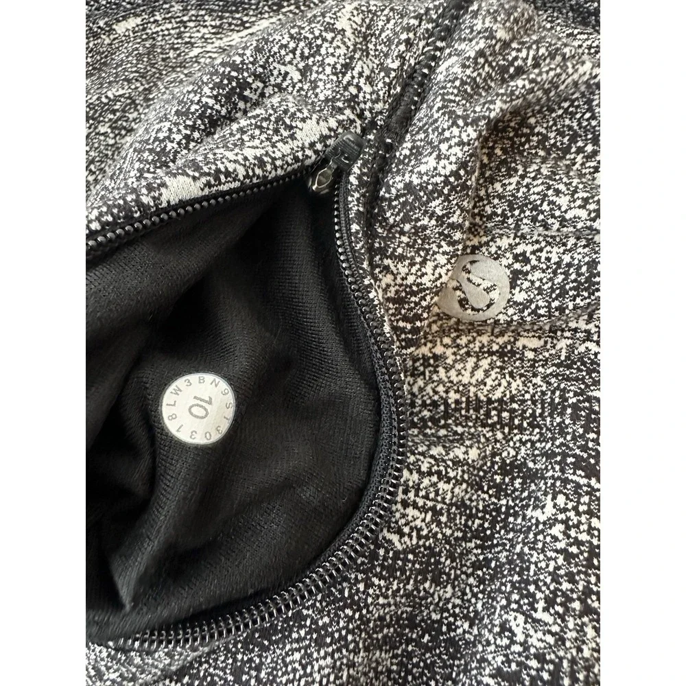 Lululemon Cypress Kiss 1/2 Zip pullover Jacket Women's‎ Size 10 Rush Jacquard